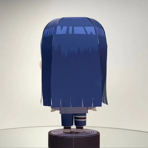 Hinata Hyuga - Naruto 3D Papercraft Template (PDF Download)