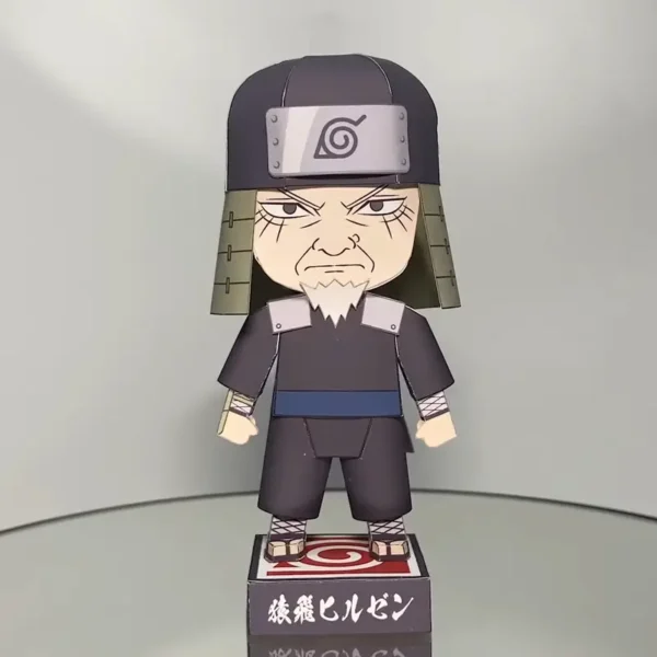 Hiruzen Sarutobi - Naruto 3D Papercraft Template (PDF Download)