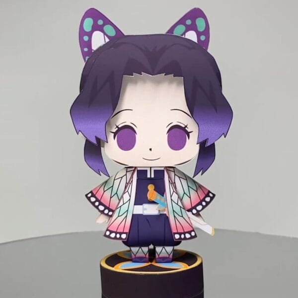 Shinobu Kocho – Demon Slayer Papercraft Template (PDF Download)