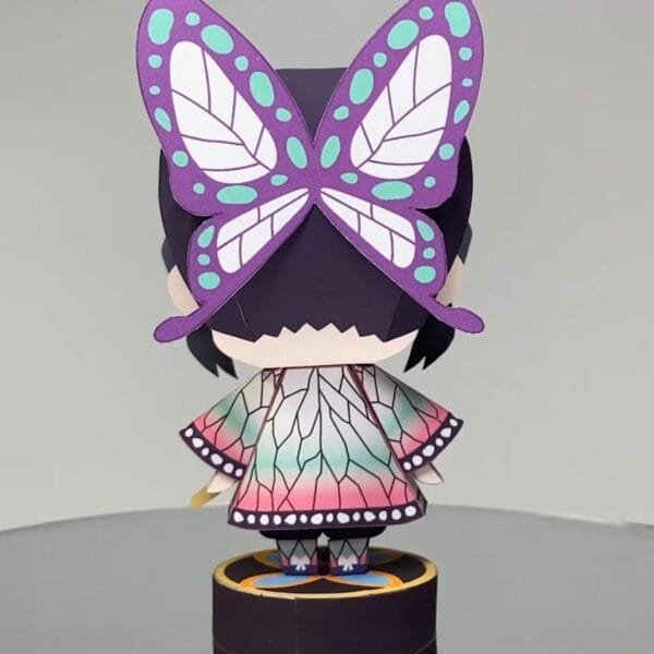 Shinobu Kocho – Demon Slayer Papercraft Template (PDF Download)