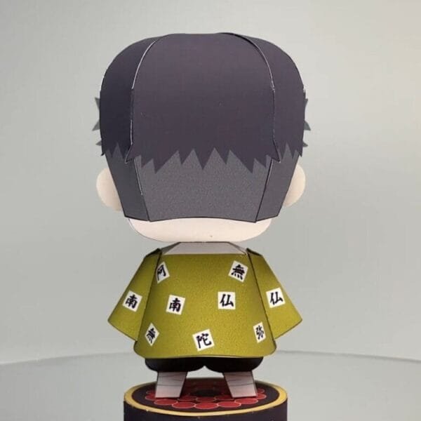 Gyomei Himejima – Demon Slayer Papercraft Template (PDF Download)