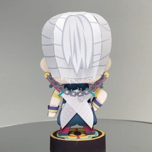 Tengen Uzui – Demon Slayer Papercraft Template (PDF Download)