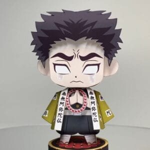 Gyomei Himejima – Demon Slayer Papercraft Template (PDF Download)