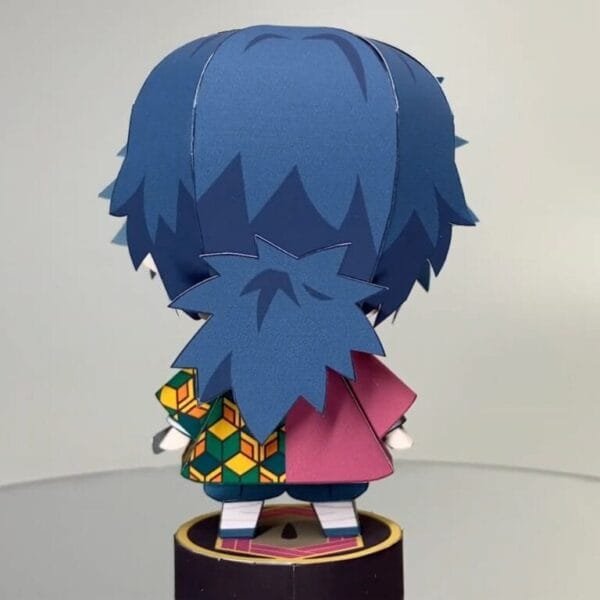 Giyu Tomioka – Demon Slayer Papercraft Template (PDF Download)