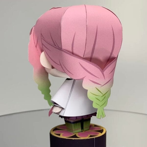 Mitsuri Kanroji  – Demon Slayer Papercraft Template (PDF Download)