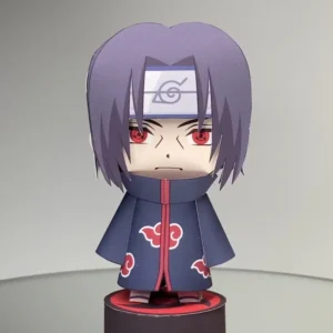 Itachi Uchiha - Naruto 3D Papercraft Template (PDF Download)