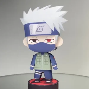 Kakashi Hatake Kakashi Hatake - Naruto 3D Papercraft Template (PDF Download)