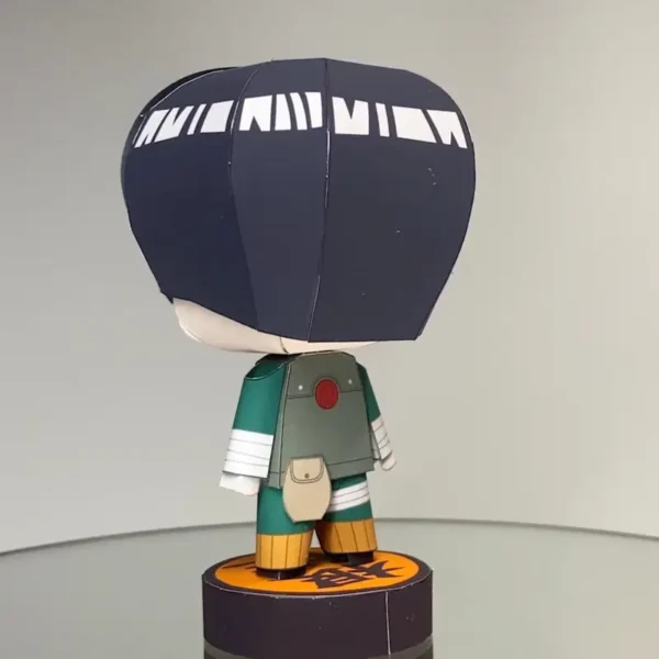 Rock Lee - Naruto 3D Papercraft Template (PDF Download)