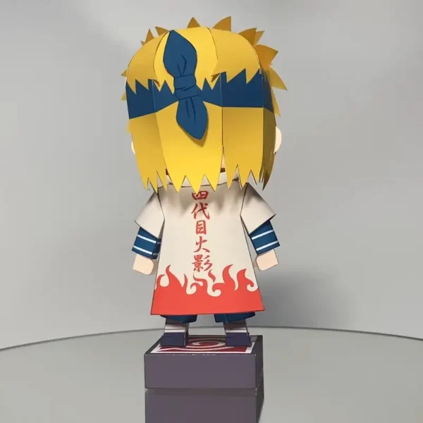 Minato Namikaze Minato Namikaze - Naruto 3D Papercraft Template (PDF Download)