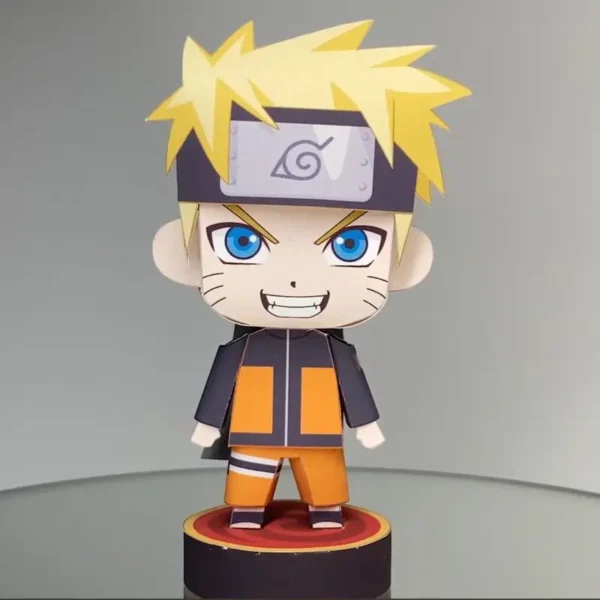 Naruto - Naruto 3D Papercraft Template (PDF Download)