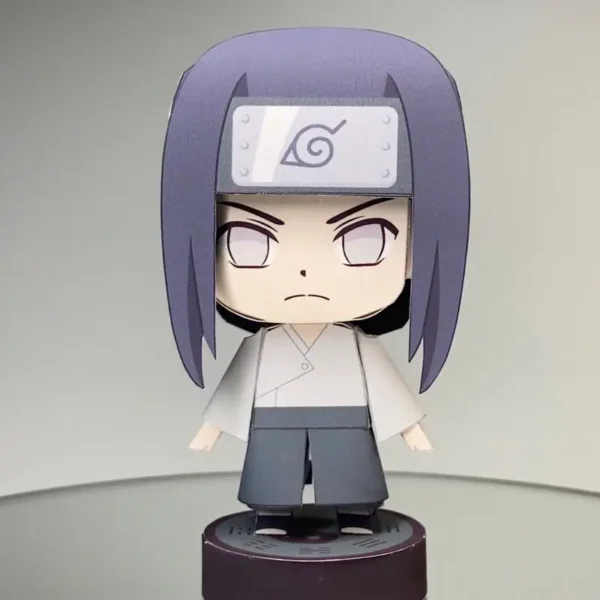Neji Hyuga - Naruto 3D Papercraft Template (PDF Download)