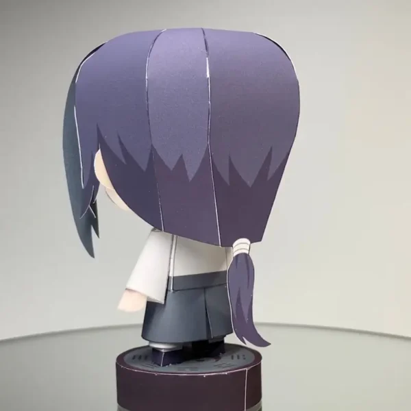 Neji Hyuga - Naruto 3D Papercraft Template (PDF Download)