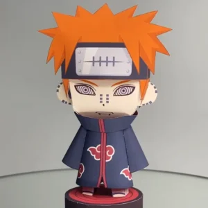 Pain - Naruto 3D Papercraft Template (PDF Download)