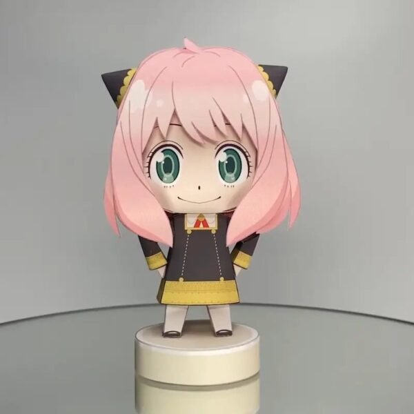 Anya Combo - Spy X Family 3D Papercraft Template (PDF Download)