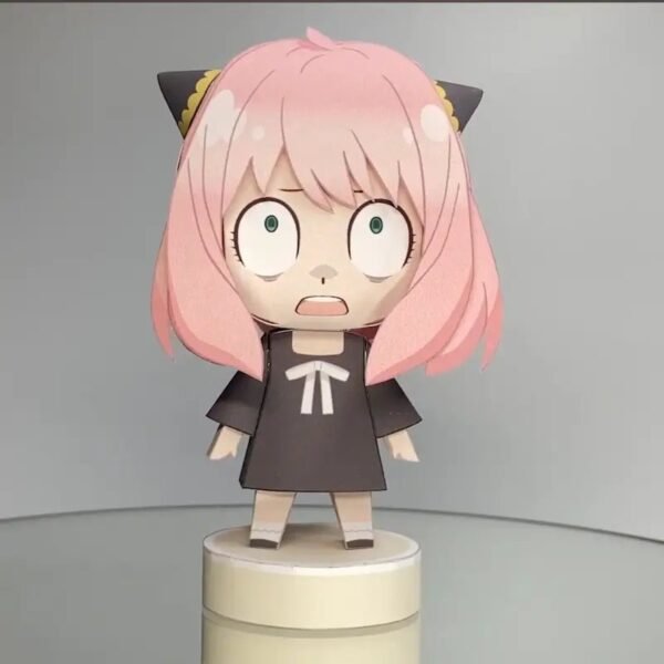 Anya Combo - Spy X Family 3D Papercraft Template (PDF Download)
