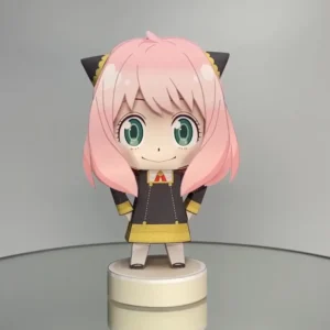 Anya - Spy X Family 3D Papercraft Template (PDF Download)