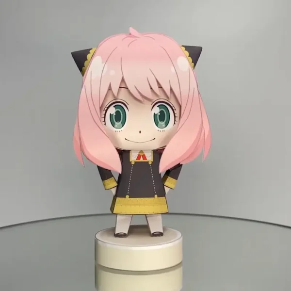 Anya - Spy X Family 3D Papercraft Template (PDF Download)
