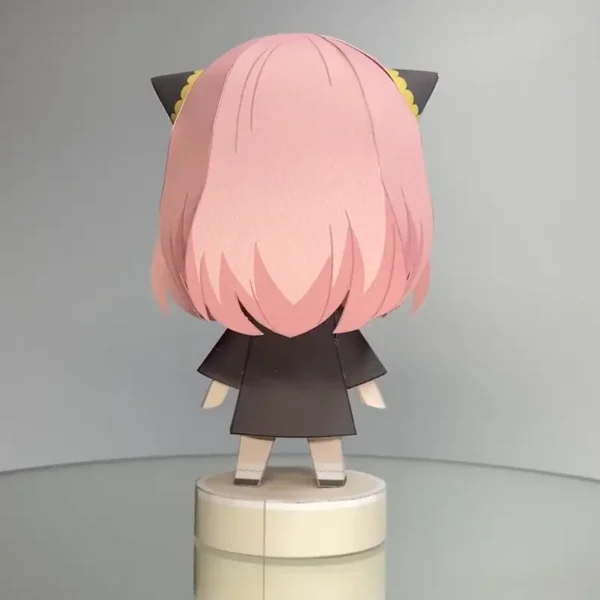 Anya Worried - Spy X Family 3D Papercraft Template (PDF Download)