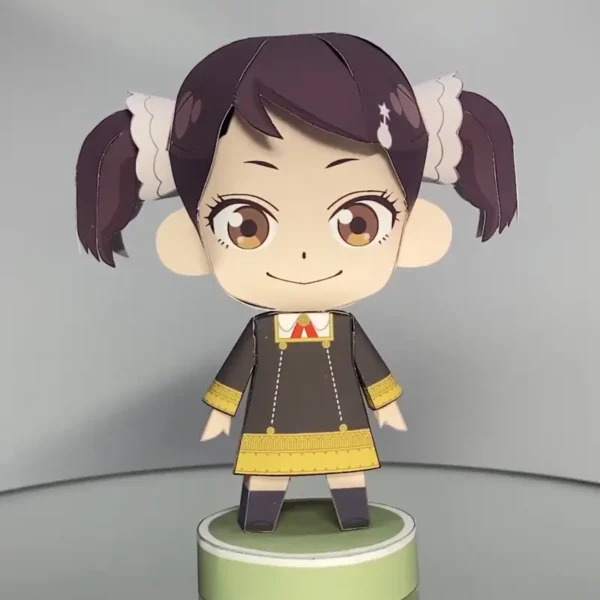 Becky Blackbell - Spy X Family 3D Papercraft Template (PDF Download)