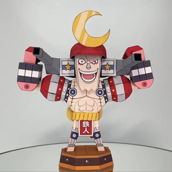 Franky - Onepiece 3D Papercraft Template (PDF Download)