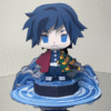 Giyu (Water) – Demon Slayer Papercraft Template (PDF Download)