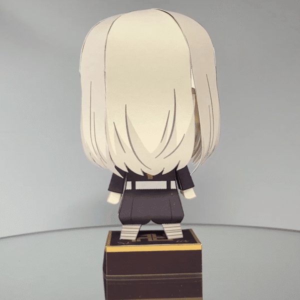 Haruchiyo Sanzu - Tokyo Revengers 3D Papercraft Template (PDF Download)