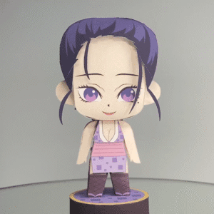 Hinatsuru – Demon Slayer Papercraft Template (PDF Download)