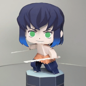 Inosuke– Demon Slayer Papercraft Template (PDF Download)