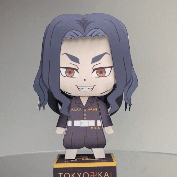 Keisuke Baji Keisuke Baji - Tokyo Revengers 3D Papercraft Template (PDF Download)