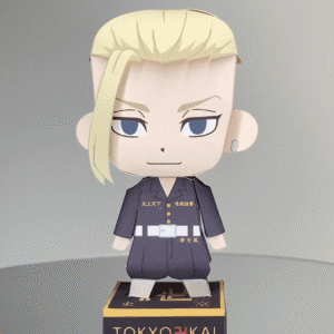 Ken Ryūgūji - Tokyo Revengers 3D Papercraft Template (PDF Download)