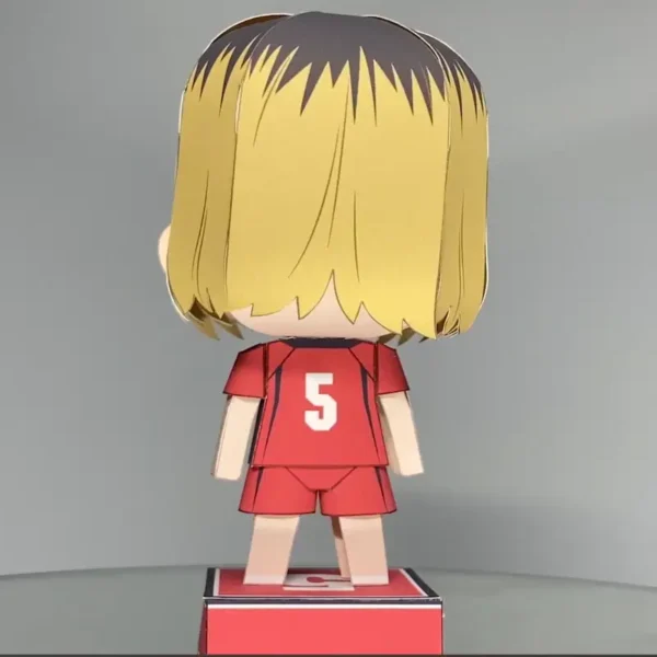 Kenma Kozume Kenma Kozume - Haikyu 3D Papercraft Template (PDF Download)