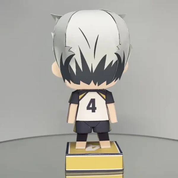 Kotaro Bokuto - Haikyu 3D Papercraft Template (PDF Download)