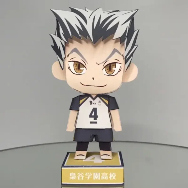 Kotaro Bokuto - Haikyu 3D Papercraft Template (PDF Download)