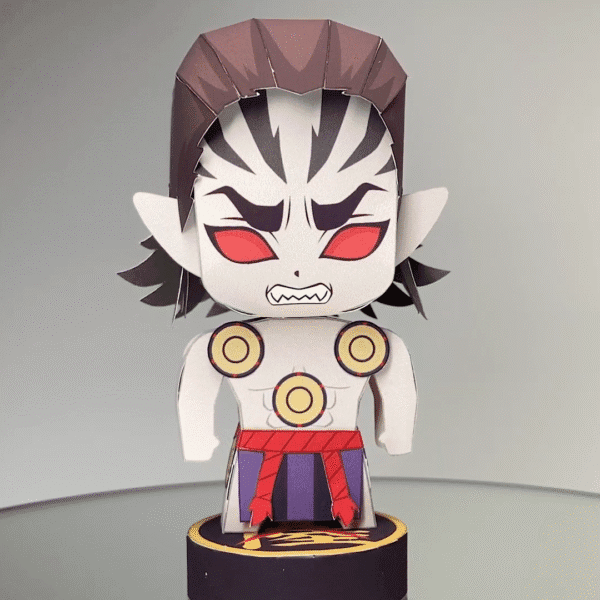 Kyogai – Demon Slayer Papercraft Template (PDF Download)