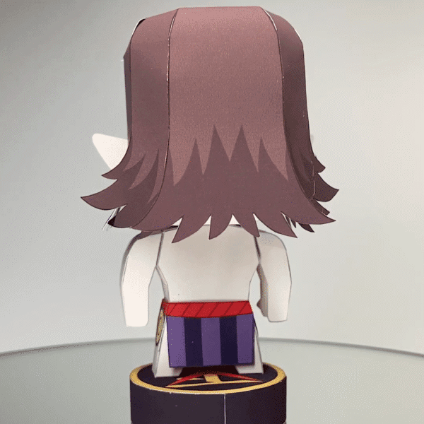 Kyogai – Demon Slayer Papercraft Template (PDF Download)