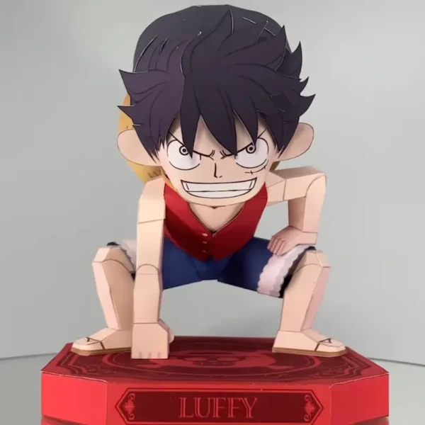 Luffy Gear 2 Luffy Gear 2 - Onepiece 3D Papercraft Template (PDF Download)
