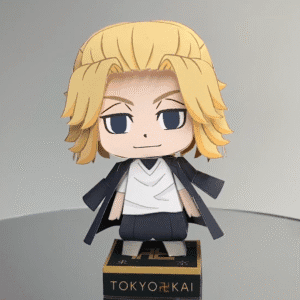 Mikey - Tokyo Revengers 3D Papercraft Template (PDF Download)