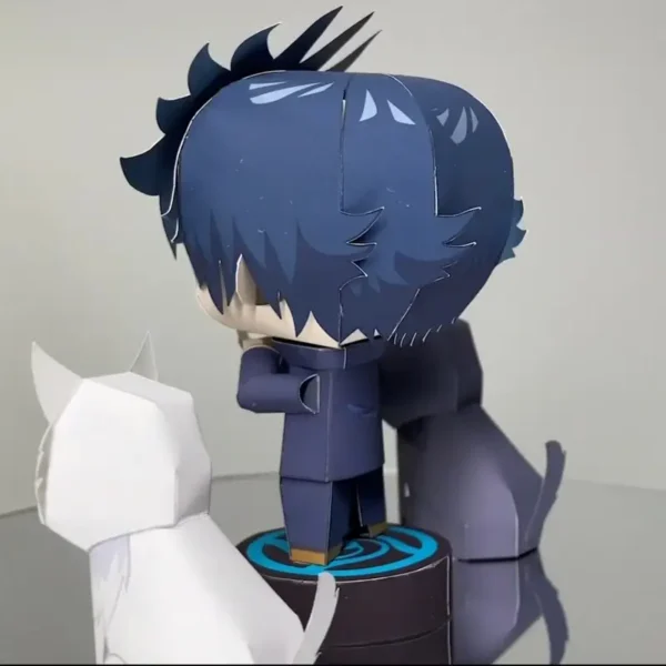 Megumi Fushiguro - JJK 3D Papercraft Template (PDF Download)