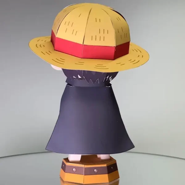 Monkey D. Luffy - Onepiece 3D Papercraft Template (PDF Download)