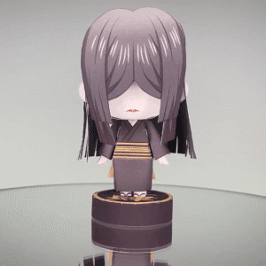 Nakime – Demon Slayer Papercraft Template (PDF Download)