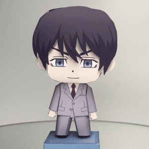 Naoto Tachibana - Tokyo Revengers 3D Papercraft Template (PDF Download)