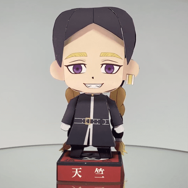Ran Haitani Ran Haitani - Tokyo Revengers 3D Papercraft Template (PDF Download)