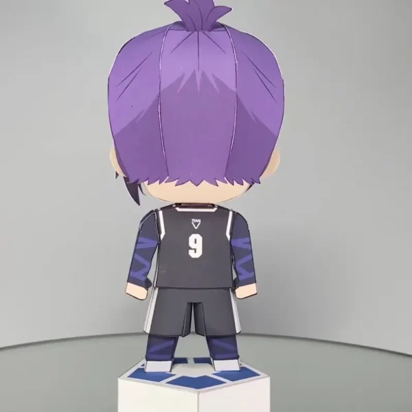 Reo Mikage Reo Mikage - Bluelock 3D Papercraft Template (PDF Download)