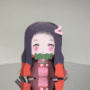 Nezuka – Demon Slayer Papercraft Template (PDF Download)