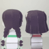 Sumi naho kie – Demon Slayer Papercraft Template (PDF Download)