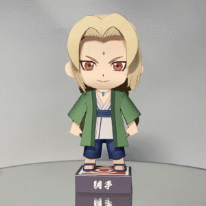 Tsunade – Naruto 3D Papercraft Template (PDF Download)
