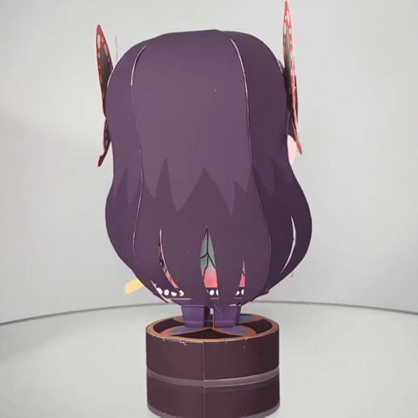 Shinobu Kocho – Demon Slayer Papercraft Template (PDF Download)