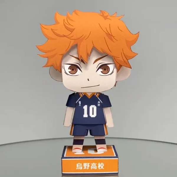 Shoyo Hinata Shoyo Hinata - Haikyu 3D Papercraft Template (PDF Download)