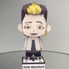 Shuji Hanma - Tokyo Revengers 3D Papercraft Template (PDF Download)