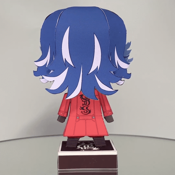 Taiju Shiba - Tokyo Revengers 3D Papercraft Template (PDF Download)